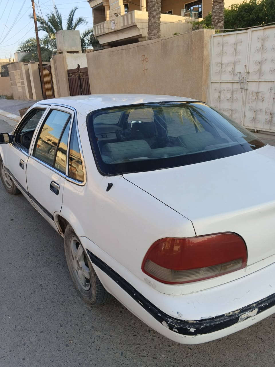 السلام عليكم للبيع دايو برنس موديل 1996 رقم بغداد مشروع وطني  كير ومحرك مفتوح شرط اتوماتيك  السعر 25  مكاني تكريت القاسية الهاتف ‏‪***********
سيارة بسم والدي متوفي عدنا وكاله تحويل السياره
