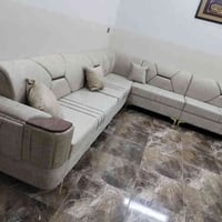 ديوان عراقي • قماش كتان • اسفنج ١٠سم