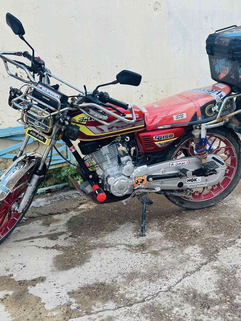 السلام عليكم                                               موطور للبيع موديل25 لون احمر الموطور نكرة سلف  كلشي ما  بي ماعايزو شي يرهم مراوس بكاويار ونطي فرق ويرهم للبيع تعال خاص و تدلل


**إذا كنت صاحب هذا الإعلان وتريد حذفه لأي سبب، رجاءا أرسل رسالة إلى الدعم الفني**