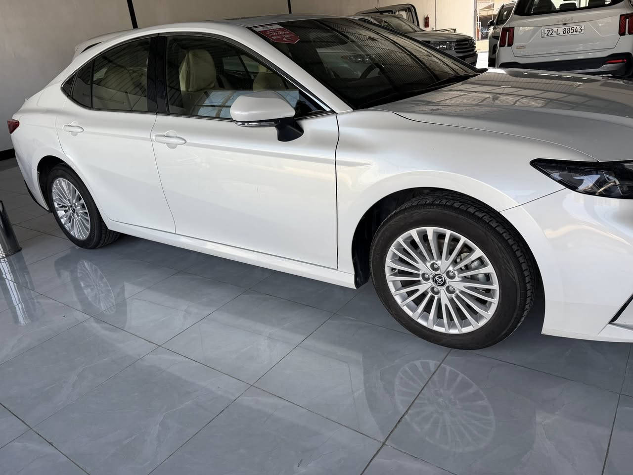 كامريLE 2025محسن خليجي وكالة جيهان
فتحه بصمه كشن كهرباء 

السياره نظيفه مكفوله من الصبغ والبارد 

ماشيه 33ألف كيلو

السعر265ورقه وبيها مجال بسيط

مكاني تكريت 

تواصل ‭0771 224 5448‬
