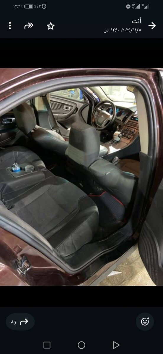 للبيع يرهم مراوس 
فورد تورس SEL موديل 2010  وارد امريكي 

محرك ٦سلندر حجم ٣٥٠٠ كير اوتوماتيك 

محرك وكير جديد مال حاوية 

رقم اربيل رقم وهزة وسنويه جديد شرط التحويل 

مواصفات sel 

 تبريد قطعتين ثللللج❄️❄️ 

داخل صاج شفتات ستيرن  تحكمات ستيرن داخل لونين 

ويل كب  طخم تاير  

صبغ ٣ قطع شرط  بدون دواخل وبدون ايرباك بشرط       

موصل الايسر ***********واتساب
