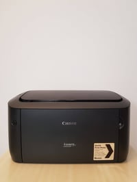 متوفر طابعة Canon 6030B مستخدم  طباعة اسود وابيض  حبر باودر  نظافة %90...