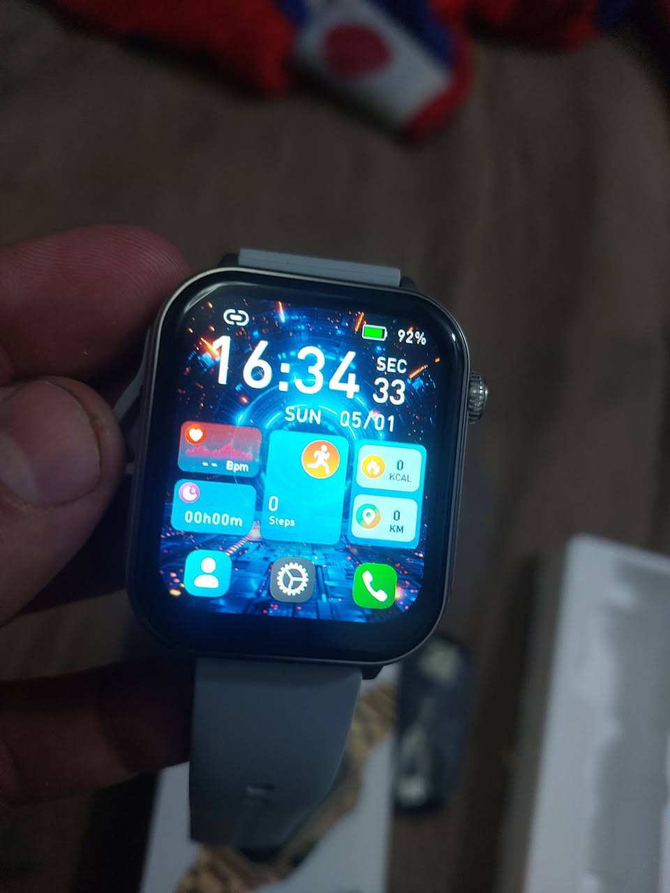 ساعة رياضية سمارت
شاحنه تايبسي + فلاش 
السعر 15 الف


**إذا كنت صاحب هذا الإعلان وتريد حذفه لأي سبب، رجاءا أرسل رسالة إلى الدعم الفني**