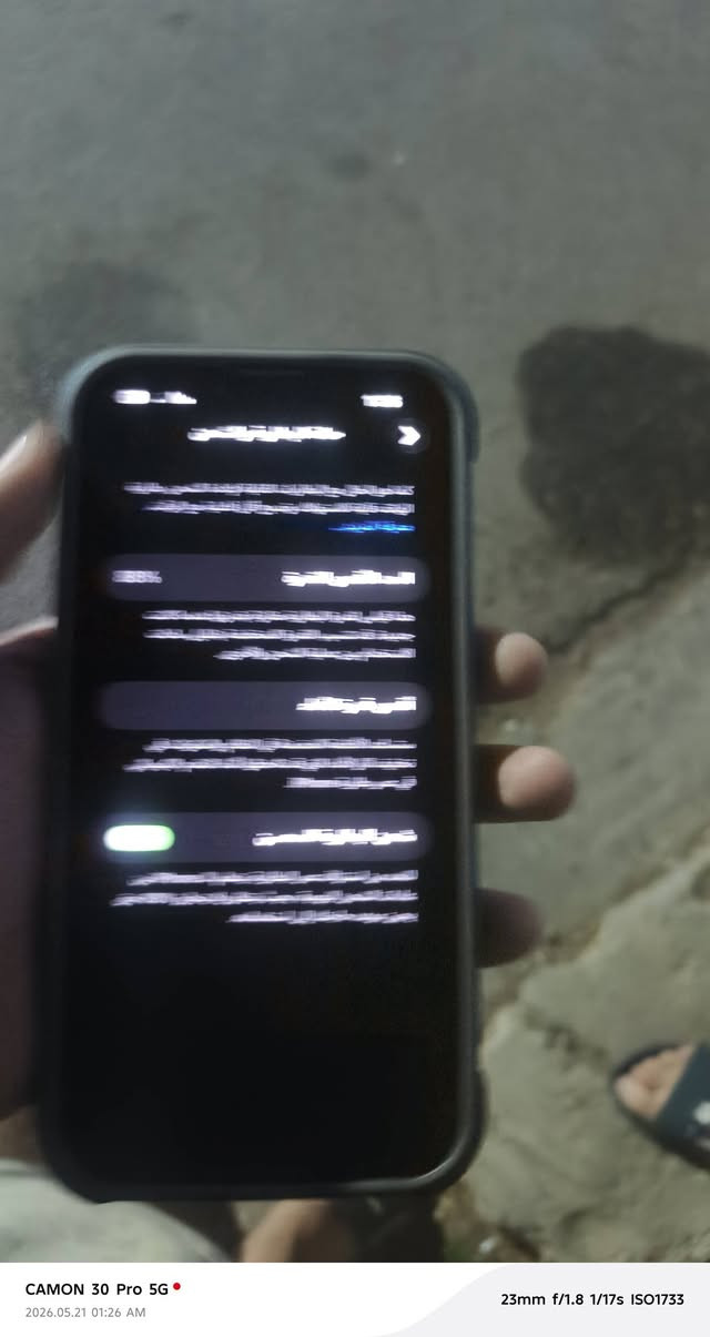 سلام عليكم  ايفون ١٣ برو ماكس. ذاكره٢٥٦ مامبدل منه شي زيرو. نضيف حيل +  بطارييه٨٨.  اريده ٨٠٠ بي مجال  بكاني بغداد


**إذا كنت صاحب هذا الإعلان وتريد حذفه لأي سبب، رجاءا أرسل رسالة إلى الدعم الفني**