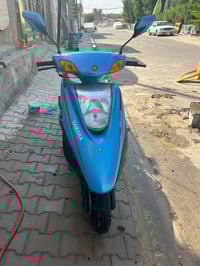 دراجة ياماها للبيع بحالة جيدة. الدراجة لونها أزرق وجاهزة للاستخدام. من...