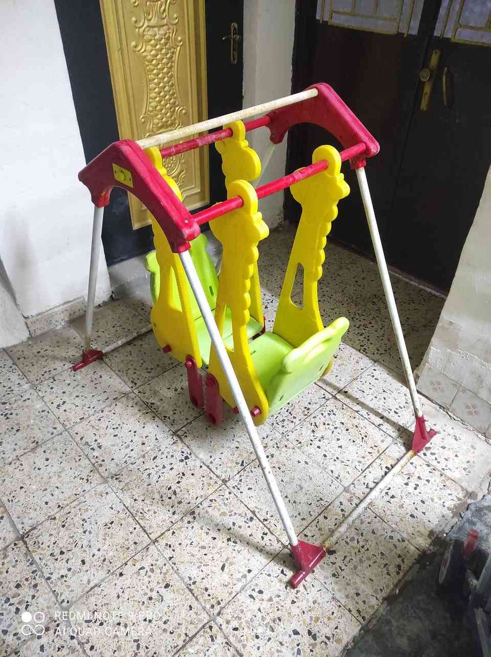 مرجوحه اطفال نفرين (20)+عربانه اطفال (15)+ كرسي طعام اطفال (10)
عنوان كركوك  ***********
