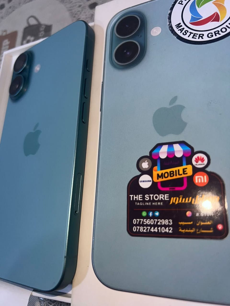 ايفون 16 عادي ماستر عربي مشحون 75 مره قابل للزياده مستخدم شي قليل داخل الضمان لنهاية 2026 بطاريه 100 ذاكره 128 السعر 875 الف وبي مجال كلش قليل للعلم سعر الجديد ب1100 حته يجوز اكثر لان ماستر يصير غالي مكاني بغداد السيديه


**إذا كنت صاحب هذا الإعلان وتريد حذفه لأي سبب، رجاءا أرسل رسالة إلى الدعم الفني**