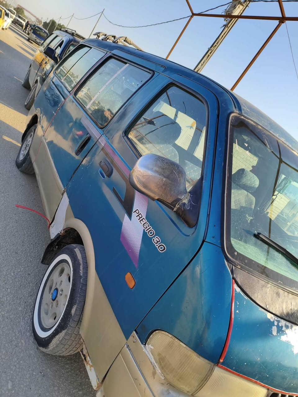 السلام عليكم سياره بريجو 96 مكينه وكير وكسن مكفولات تخم تاير كهربائيات كله شغاله.حداديه  نضيفه مصفره هيئه وغرامات  تحويل ثاني يوم ‏. ‪***********‬‏ بيه واتساب
السعر 45 
مكان بابل كفل على طريق القاسم
