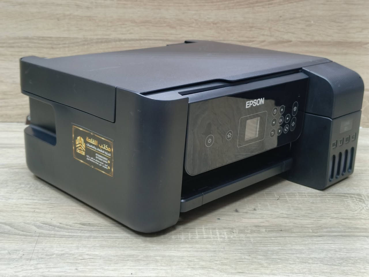 ‏طابعة ايبسون موديل L3160 مستعمل بحاله ممتازة باحبار خارجية تطبع 6000 ملون و 5000 اسود وابيض سعر الحبر 10 الف لكل اللوان سرعة الطباعة 9 ملون و12 اسود وابيض وجه واحد تحتوي علىWIFIيمكن ربطها على موبايل وتابلبت ولابتوب استنساخ طباعة سكنر مع امكانية طباعة صور 🚦سعر الطابعة 135 الف🚦 مع كيبل كهرباء وكيبل كومبيوتر وقرص تعريف ووصلة تشغيل على موبايل  للطلب *********** / *********** يوجد توصيل لكل المحافظات نسبة نظافة الجهاز 90 % ضمان تشغيل فحص ..
‏#طابعتي
‏#الصفوة
