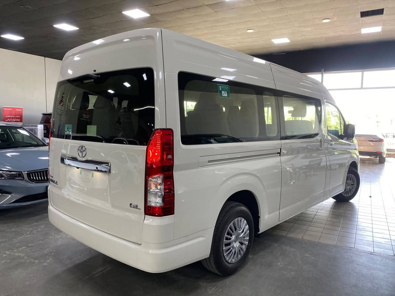 🚐 Toyota Hiace 2026 - 13 راكب أوتوماتيك 🚐
إذا تبحث عن سيارة عملية، مريحة، واعتمادية للنقل العائلي أو التجاري، فـ تويوتا هايس 2026 هي الخيار المثالي 👌

✅ سعة 13 راكب
✅ قير أوتوماتيك
✅ محرك قوي واقتصادي بالوقود
✅ مكيف عالي الكفاءة لجميع الصفوف
✅ مساحة داخلية واسعة ومريحة
✅ اعتمادية تويوتا المعروفة
✅ مناسبة للشركات، المدارس، والسفرات العائلية

✨ راحة أكبر، أمان أعلى، وأداء يعتمد عليه في كل مشوار.

📞 للحجز والاستفسار:
📞 ***********
📞 ***********
📞 ***********
📞 ***********

📍 نويكار أوتو
أربيل - سايدين كوران - قرب شركة بيبسي
