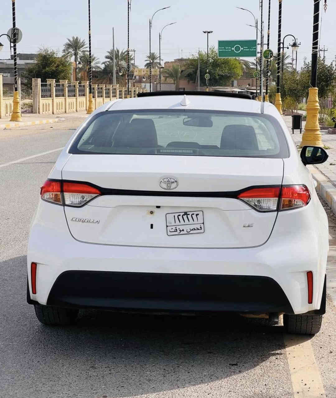 كورولا موديل
2023 كورولاLE ياباني 
اصلي وارد امريكي 🇺🇲
بنزين فقط لون  ابيض ثلجي المرغوب ضرر واضح بالمنشور وبيها كلير قطعتين من امريكا 
  بدون دواخل لغد شاصي كله بلادي على وضع الشركه  جميع الايرباكات سليمه 🤗
  محرك گير كله بلادي ((ابيع على الفحص وين يعجبك افحص))
بدون رقم تترقم جميع المحافظات 
 محرك 2000
رادار امامي ‼️
تحديد مسار + سياقه ذاتيه 
مانع تصادم 🚳 توقف ذاتي 
عند الاقتراب 🚶
لدات اماميهLED 
لايت زينون بلادي عالي ناصي 
شاشه كبيره تدعم 📱=✓
Android Auto/car play 

خرائط GBS 📌
كاميرا خلفيه 📷
تبريد لمس بيانو 
نظام 🍃 eco
هند بريك بصمه كهرباء ⚡
شحن لاسلكي بصمه تشغيل فتحه رادارات تحديد مسار سياقه ذاتيه رادارات 360 درجه بصمه بوب بصمه جنطه اشاير ترحيب تدفئه بالستيرن وبالاكشانا ويل كروم 

اوتو هولد⭕ 
مانع انزلاق ⛔
فول تحكمات ستيرن 
كروز مثبت سرعه 
شاشه ضبط واعطال بل دشبول 
منافذ 12V/ ⚡USB 

حساسات اطارات 
4 دسك \ Abs
كتالوكات شركه اغراض كامله 

للبيع السعر المطلوب 
144 وبيها مجال 

الاتصال على الرقم التالي 

((‏‪0770 806 8169‬‏ ))
محمد 

مكان السياره 

صلاح الدين /سامراء
