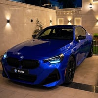 بي ام دبليو موديل 230i  2024 وارد امريكي لون مميز داخل اسود دفع خلفي ا...