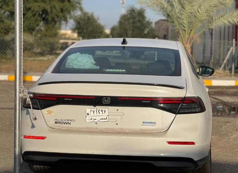 ………{اكورد للبيـع🤍}……….
السلام عليكم اكورد موديل 24وارد للبيع بدون صبغ بدون ايرباك بدون تبديل بيها بارد شي قليل موجود بالصور ماشيه 31الف ميل وقابل للزياده  محرك v4 2000 Haibridبيها ثلاثَ انماط قيادة SPORT/NORMAL/ECO.  بيها فتحه سقف AUTO تشغيل بصمه وتشغيل عن بعد مقاعد قماش تحكمات كهربائية بدون رقم تسجل بكل المحافظات ماعدا الاقليم مكاني صلاح الدين

رقم الشاصي ورقم الهاتف 

1HGCY2F50RA005714///***********
