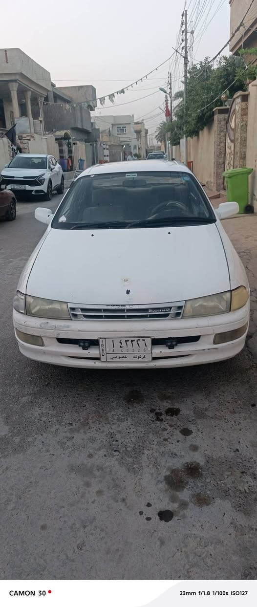 السلام عليكم ورحمه الله للبيع /***********
كارينا ياباني موديل 93 
   سياره ناعمه كير مكينه صدر تايرات تبريد 🥶شغال  🔥  سعرها 35 وبيه مجال
