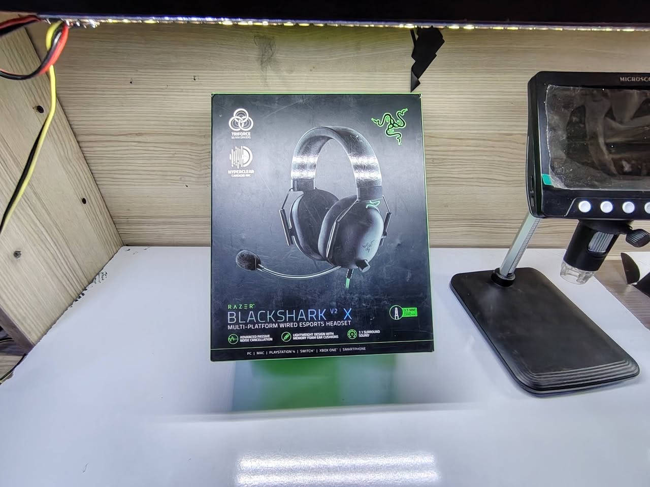 السلام عليكم شباب
سماعة رايزر بلاك شارك ٥٥
كيبورد ميكانيك واير تايب سي من جاز  AKs068 (نقص كيبل) ٢٥
اذا ثنيهن ٧٠


**إذا كنت صاحب هذا الإعلان وتريد حذفه لأي سبب، رجاءا أرسل رسالة إلى الدعم الفني**