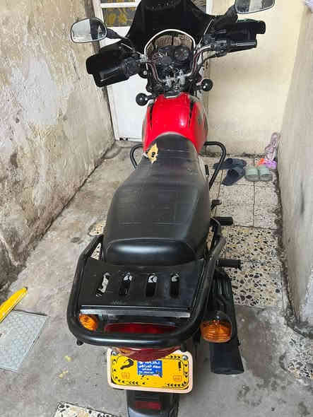 سلام عليكم دراجه بوكسر مال بيت موديل ٢٠٢٣ ماشيه ٣٢الف دراجه اوراق أصولي بسمي الدراجه سعره ١٥٠٠ وبيه مجال مكاني بغداد مدينه الصدر رقمي ***********
