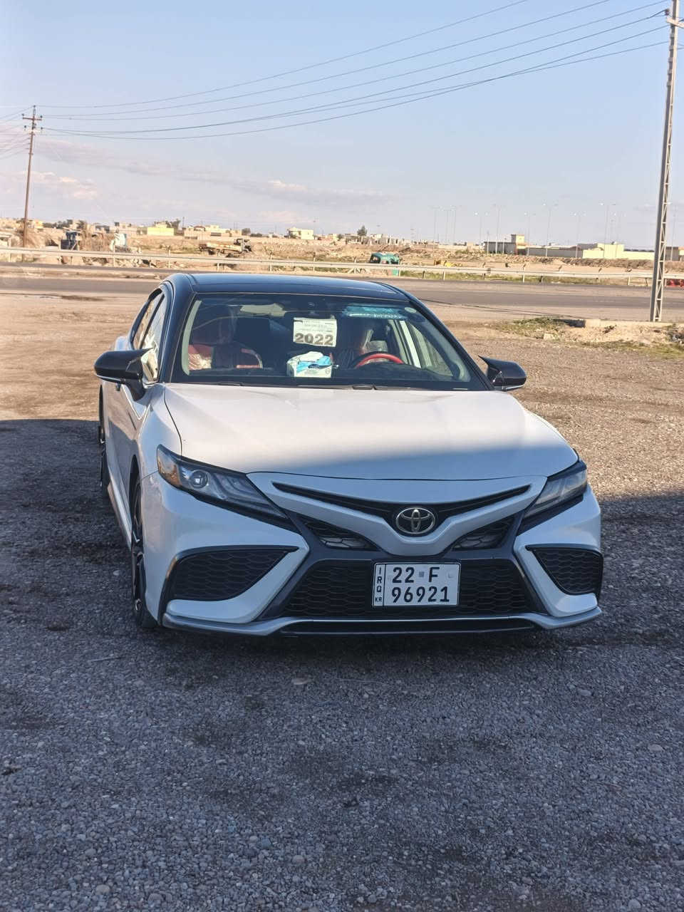 سلام عليكم كامري البيع موديل 2022 
 مواصفات xse امريكي بني راما 
ماشيه 40الف كيلو متر السعر 247
و بيه مجال قليل الضرر صطحي 
ربع البنيد بدون دواخل بدون إرباك شرط ماطاك 
داخل احمر شركه تخم تاير محرك كير صدر بشرط سياره بشرط 
كله رقم اربيل دولي بسمي تحويل ثاني يوم 
مواصفات نقطه عمياء رادار حساسات خلفيه و اماميه 
توقف ذاتي آخر مواصفات مكان السياره صلاح الدين بيجي هاتف ***********
