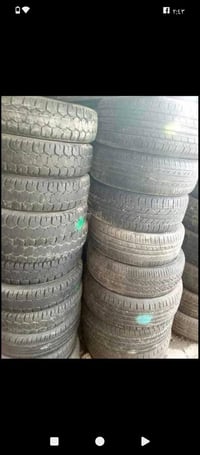 تتوفر تايرات جمله مستعمل نسبه نظافته 75% سعر الزوج 10 جمله فقط توصيل م...