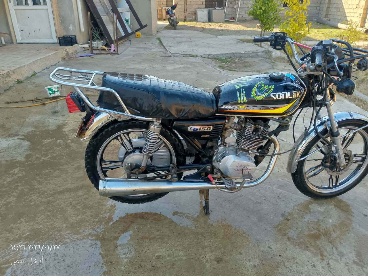 السلام عليكم دراجه نضيفه  جهز السعر خاص ***********الشراي ينتصل
