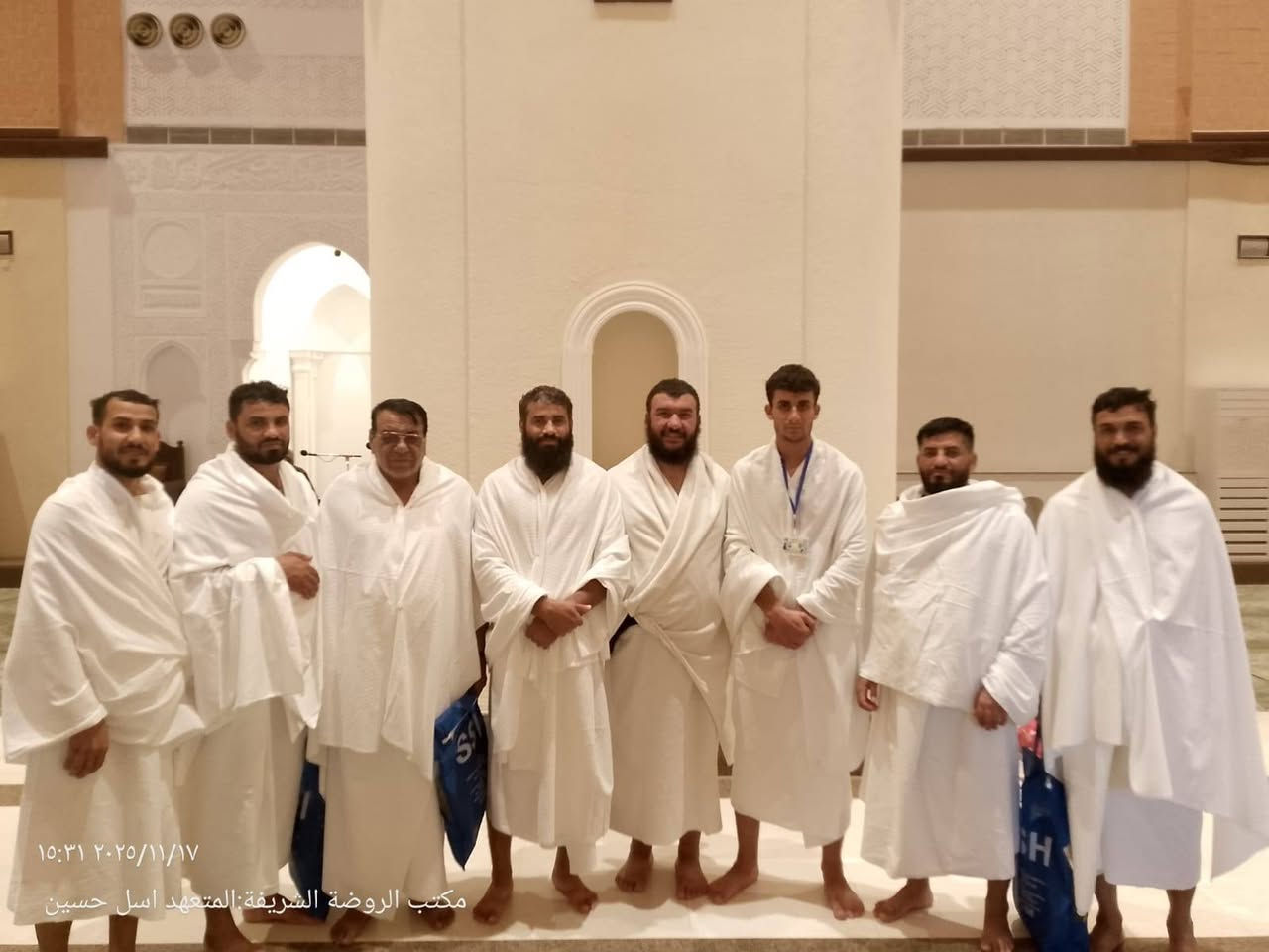 بسم الله والصلاة والسلام على رسول الله صلى الله عليه وسلم
يبدأ مكتب الروضة الشريفة للحج والعمرة  بموسم جديد للعمرة  العام ١٤٤٨هـ
نستلام الجوازات الكل من أراد أن يرافقنا إلى الديار المقدسة. السفر إن شاء الله بعد ٦/١٥ بعد فتح التفويج إلى العمرة
سارع بحجز مقعدك مع رحلة معتمرين مكتب الروضة الشريفة
للاستفسار الاتصال على الأرقام التاليه
*********** واتساب و اتصال
*********** إتصال
