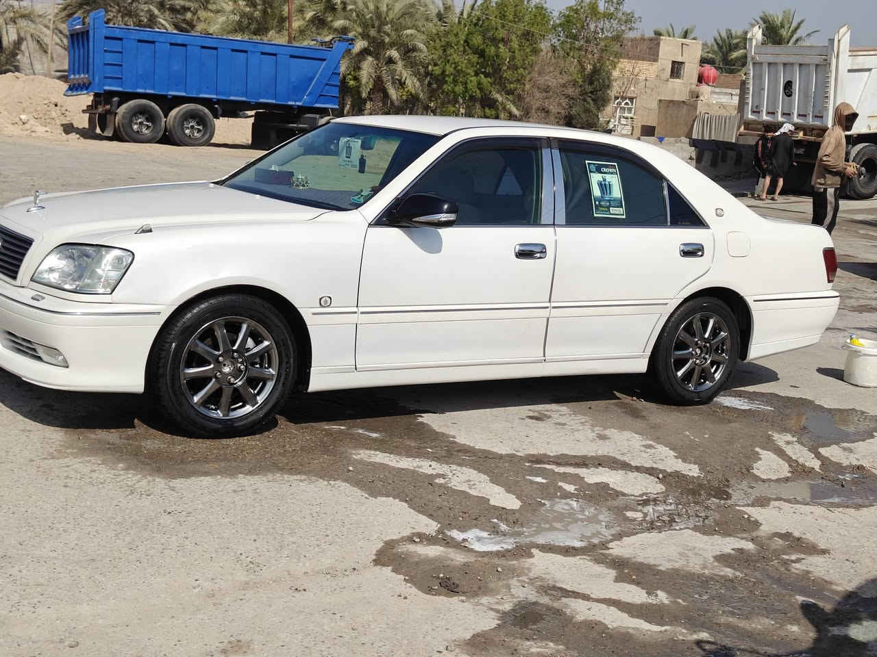 السلام عليكم 

تيوتا كراون ((ملكه)) 

مديل ٢٠٠٢ اصل كرستال

رقم كركوك قرار ٤٨ تسجيل جديد مشروع وطني سنويه ستوه طالع رقم انكليزي سنويه نافذه لغايت ٢٠٣٠

السياره كفاله   من كص ونقل جثه وضربه قويه بلكارتون

  والرزق على الله ❤️

موصفات ❤️

السياره ٣ دكم كرستال
 مكينه ديفور الجبير D4((٣٠٠٠)) شاصي ١٧٥

كراسي ٤ كهرباء

اريل امامي  

لايت كرستال  مع البلاجكتور زنون 

ويل كب نجمه نفطي  مامصبوغ +تايرات جدد 

برده خلفيه 

نضام TRC +VSC مانع انزلاق 

استيرن كهرباء +تحكم استيرن اوامر صوتيه 

كروز  قفل سرعه 

مري شفط +هيتر

سيدي جنجر ٦ اقراض  

نضام صوتي استريو  +دمام خلفي +بلاتوث

تلفزين + خرايط ملاحه 

دخل بيجي مخمل

تحكم جام اوتو 
 كارتون حداديه ستوني مسويه +مشط  باجي قصير ستوني شاده زيور باتري جديد  تخم تايرات جديد
السياره تحوير نجف ((فوك وجوه))تبريد ثلج +تدفئه شغله + كلوبات ويه السوج يطفن
 دركه عظلات 
دبل شاشه 
ارضيات اضافيه 
جادر اصلي ضدك المطر والحالوب + دبل اسبير 2 كبير وصغير 
شباك امامي تيوتا اصلي
عدسة مع العلامه ضوئيات اناره
السعر 158 وبيه مجال  قليل حك الجيه


**إذا كنت صاحب هذا الإعلان وتريد حذفه لأي سبب، رجاءا أرسل رسالة إلى الدعم الفني**