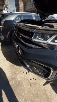 #شغلنة_هو_الي_يميزنا  تمت  #صيانة حدادية امامية اطلس كروس سبورت 2021 V...