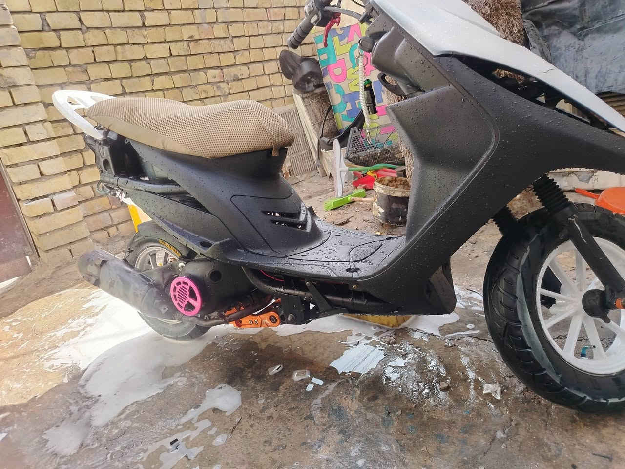 ٥٥ دراجه كلش قويه. ماشالله مكاني بغداد حي الجهاد. ٤٥٠  بيها كلجات رياضي شيال. دبل. شوت مال ٤ قطره اكسل  ستان  سبايدر. الله زوج تايرات جلاتين وبيها دوشمه مال اربعه هم انطكيها  الله يشهد متعوب عليها نكره سلف. ***********
