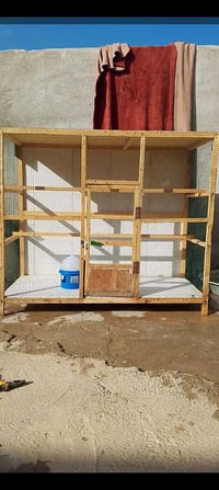 متاح قفص ارتفاع متر. وتلاثين العرض متر وربعين العمق 60 السعر 30 اتصل 0...