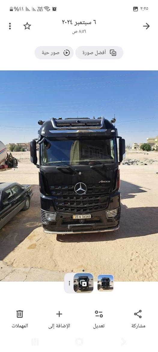 السلام عليكم للبيع راس تريله اروكس وحش سكس ويل مجموعه جوبلس موديل 2018 مربوطه سايلو فصخ وربط مكان السياره كربلاء للاستفسار ‏‪0776 667 8796
