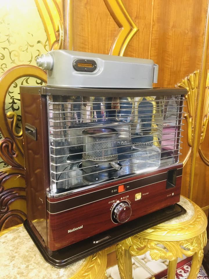 صوبه نفطيه يابانيه ناشيونال 
حجم كبير صالون فتيله اصليه ع وضع الشركه 
نظافه 99 بل ميه جديده بدون ضرر او نقص 
عنوان بغداد ألشعب للاتصال ***********
