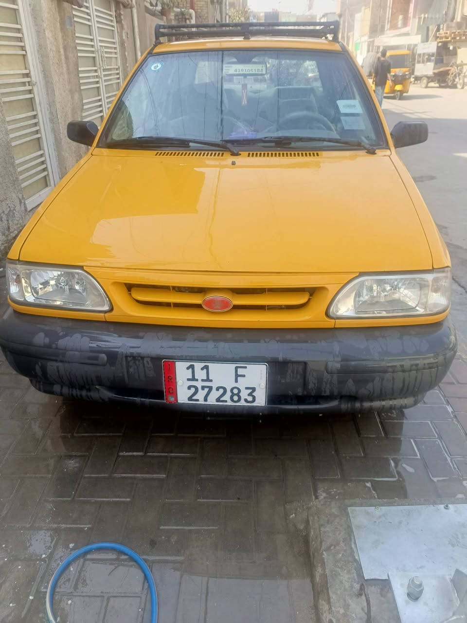 سلام عليكم سايبا موديل ٢١ سياره جديده مكفوله من الصبغ فقط طخه بجاملغ بسيطه باسمي رقم بغداد مكان السياره بغداد ممتواجد علفيس ***********
