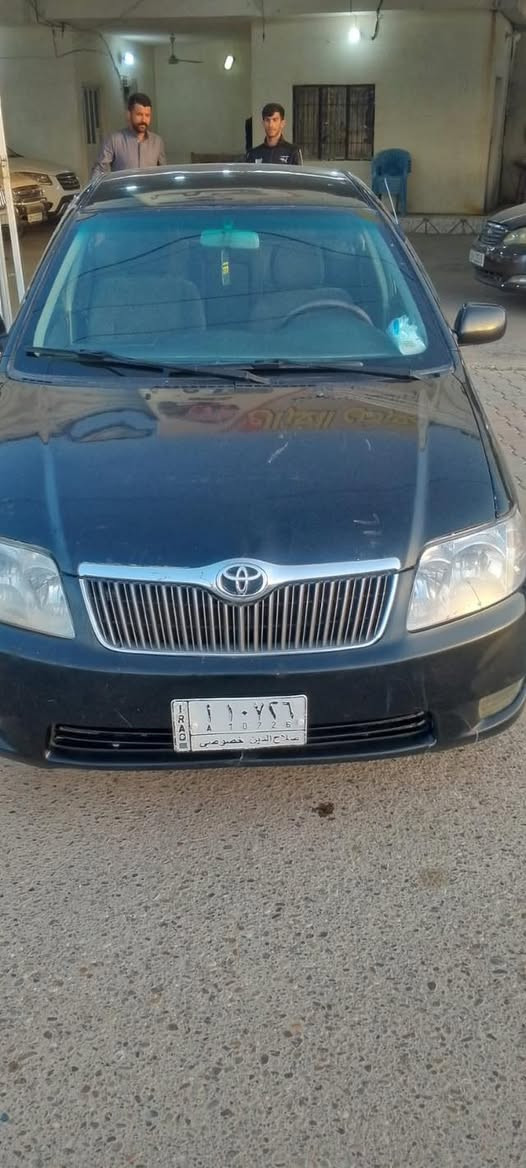 كورلا 2008 صبغ عام للجماليه تخم تاير  كير محرك خير من الله حجم المحرك 1800رقم صلاح الدين  تبريد  كلها تمام السعر 76وبيها مجال مكلف بالنشر اتصل ع صاحب السيارة رقم الهاتف ***********السكن قضاء الضلوعية
