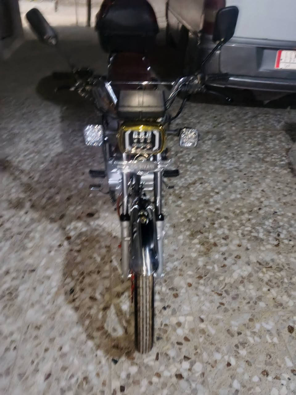 السلام عليكم دراجه سيفان موديل 25 اوراق اصولي دراجه مفوله دراجه مامتعوبه دراجه خير من الله هاذه رقمي سعره850وبيه مجال ***********شراي بيك خير وتدلل
