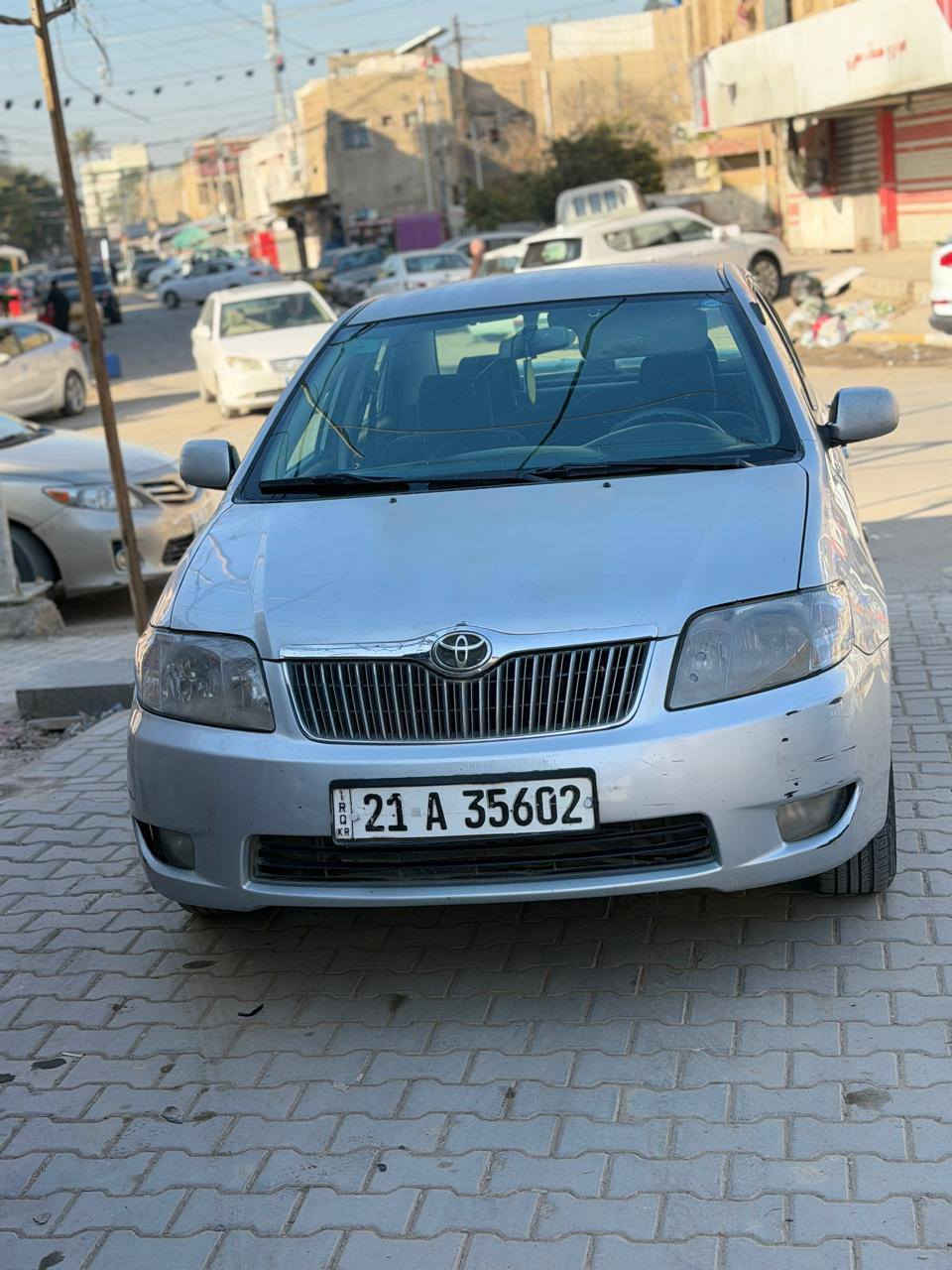 السلام عليكم سياره كورلا بيكاتشو ٢٠٠٧ سليمانية السنوية باسمي نضيفة وبس قطعة صبغ جاملغ الأمامي العنوان سبع ابكار الاعظمية ***********
