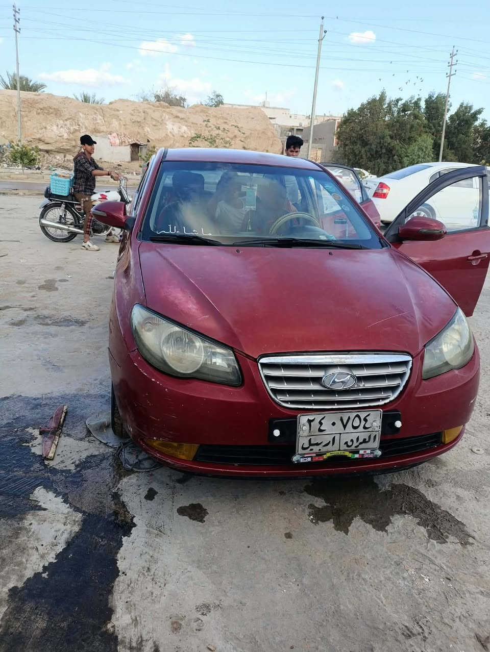 سياره النتره افانتي 2010رقم اربيل جاهزه من كلشي عده تبريد بس بوري مال الراجع وبيهه صبغ احزام بدون حادث ودواخل حداديه ومكينه وكير مكفولات هاذا رقم صاحبها يريدها ب82 وبيها مجال قليل ***********
