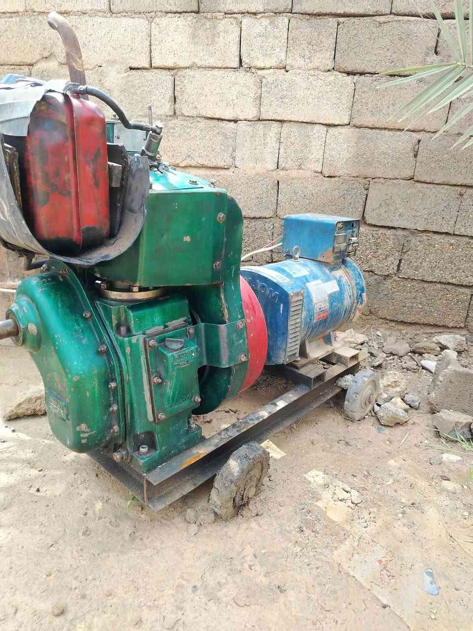 مولد هندي نظيف وشغال راس التوليد7/5 كيفي للبيع السعر 625 وبي مجال *********** ديالى  دلي عباس
