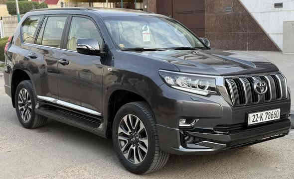 تويوتا برادو 2023 VX 
وكالة تويوتا العراق ساز SAS
( صيانتها الدورية في الشركة فقط )
ماشية 32 الف كيلو
محرك V6 4000
مقاعد جلد و تبريد

السعر 48,000 $
رقم اربيل / مكانها بغداد
***********
