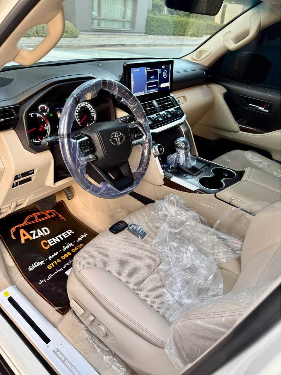 Land cruiser 2024  GXR Twen turbo (Black)
وكالة تويوتا عيراق ‏‎ضمان شركة SAS
🔻ارخص سعر بكل العراق
39 ألف ماشي📦
‏‎سنة الصنع: 2024 بلاک إیدیشن
‏‎ضمان شركة SAS
كل غراض بلادي موجود
ماشييه  39  الف  كم 
‏‎المواصفات :
-كاميرا
- محرك 6 سلندر (توین توربوو)
‏‎- فتحة سقف ( سلايد ) 
-٣ شاشات 
- شاشات ترفيه خلفية
‏‎- مقاعد جلد 
‏‎- مقاعد كهربائية 
- مقاعد امامية تبريد 
- ⁠تبريد وتدفئة امامي خلفي 
‏‎- بصمة الابواب 
‏‎- صندوق كهربائي
‏‎- مصابيح LED و زينون
-7 راكب 
-شحن واير ليس 
-حساس امامي خلفي 
‏‎- حجم العجلات 20 inch 
مكفول كفاله عام كلشي مابيها بل باكيت

مكفولة كفالة عامة من الدعامية إلى الدعامية
‏‎ بدون صبخ .بدون بارد  ،بدون رصعات ،بدون حتى شخط
‏‎دعاميات هم بدون صبغ ،رمل مابي ،لحية بدون صبخ ..بقية كلها بشرط

محرك كير بشرط مامفتوح
‏‎سيارة حيل نظيفة كلشي عل بلاد لوك
‏‎سنوية زنكة كلشي جديد مدفوع لـ2031
‏‎باسمي السنوية بشرط تحويل و خرامة 
‏‎سيارة مابيـها دينار مصرف كامل من كل نواحي
رقم أربيل شيمالي 

نفسي يوم /تحويل و وكالة حاظر 
مكانك /داخل سليماني

- ⁠***********📞
السعر 685  $ السليمانية, العراق
