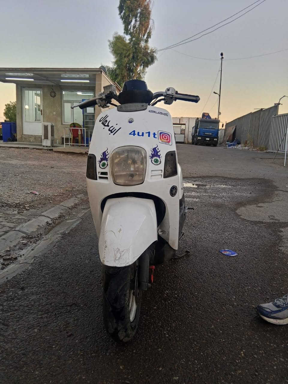 دراجه بوليسي للبيع دراجه رمبه نكره سلف بكل وقت
دراجه بلاديه كله بس بيه شخوط بلكفرات مكينه بعدها جديده
السعر (750) وبيه مجال حك الجيه
مكانه للاعظميه قرب مستشفى لنعمان
لتواصيل : ***********
