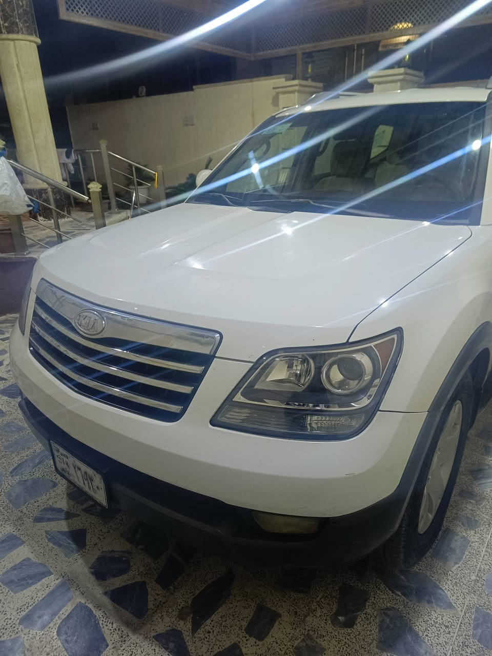 سياره مهافي 2009 محرك مال قصه بالليلون طخم تايات جديد حداديه كله جديد سعرها 115 ورق استفسار اتصال على الرقم *********** سياره بيها صبغ چاملق الامامي وخلفي بدون دواخل المكان الموصل
