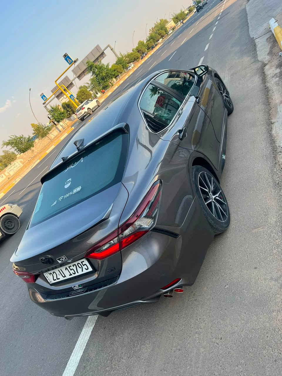 كامري 23 se لون نفطي
بيها صبغ بونيد وجاملغ بدون ايرباگ 

ماشيه ٧٩

محرك وگير شرط شركة 

رقم سنويا جديد تحويل ثاني يوم

السعر ١٧٧ وبيها مجال 

مراوس يرهم 

موصل القيارة قرية الحاج علي ***********
