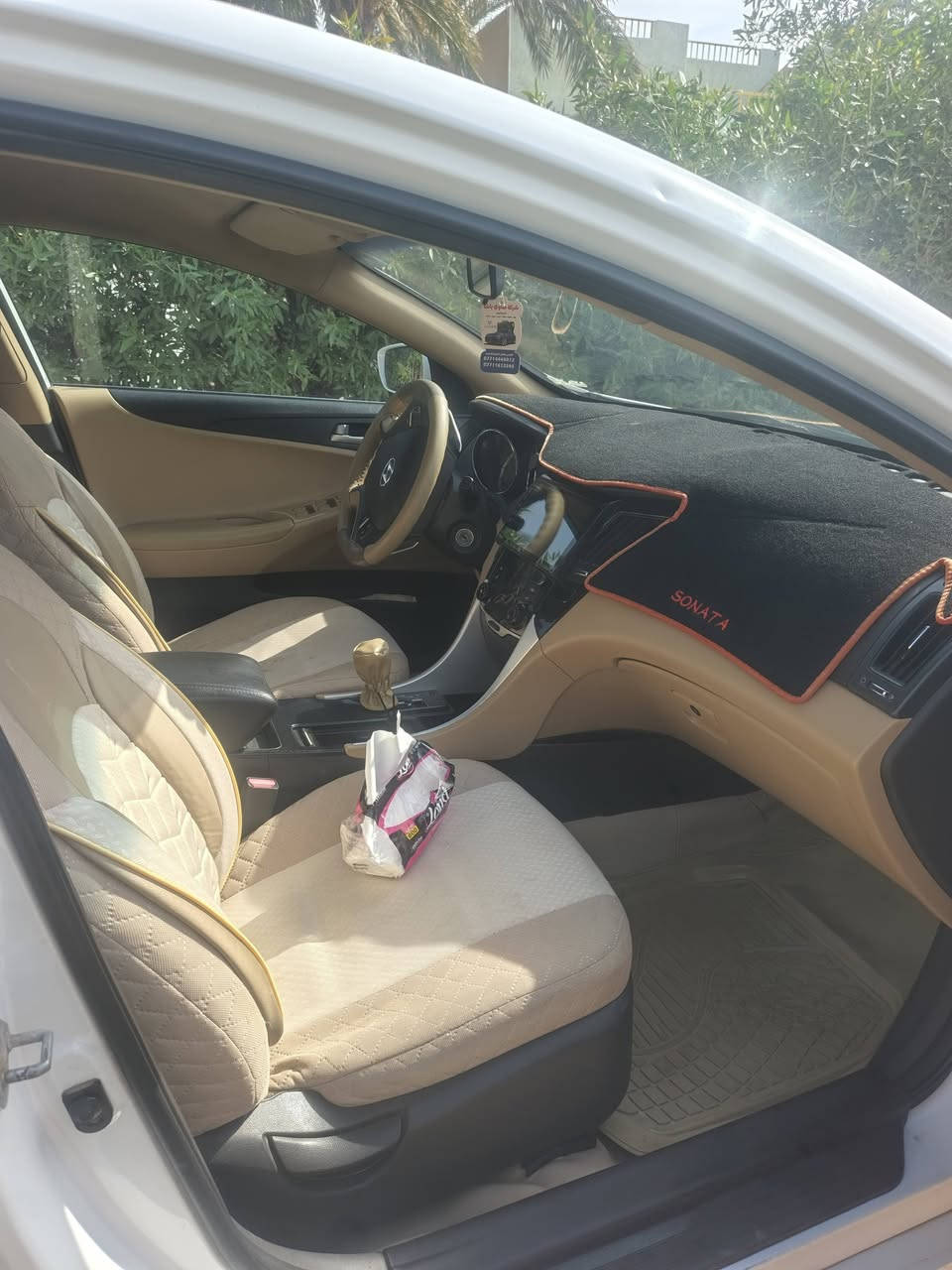 السلام عليكم سوناتا 2013 خليجي
مكفوله كفالة من الصبغ والتبديل  بيه بارد شي قليل 
بأسمي رقم بغداد الجديد مكينة  2400 دووش مكفولة كفاله عامه من جميع النواحي سعر  135 وبيه مجال بسيط للاستفسار *********** بغداد محموديه
