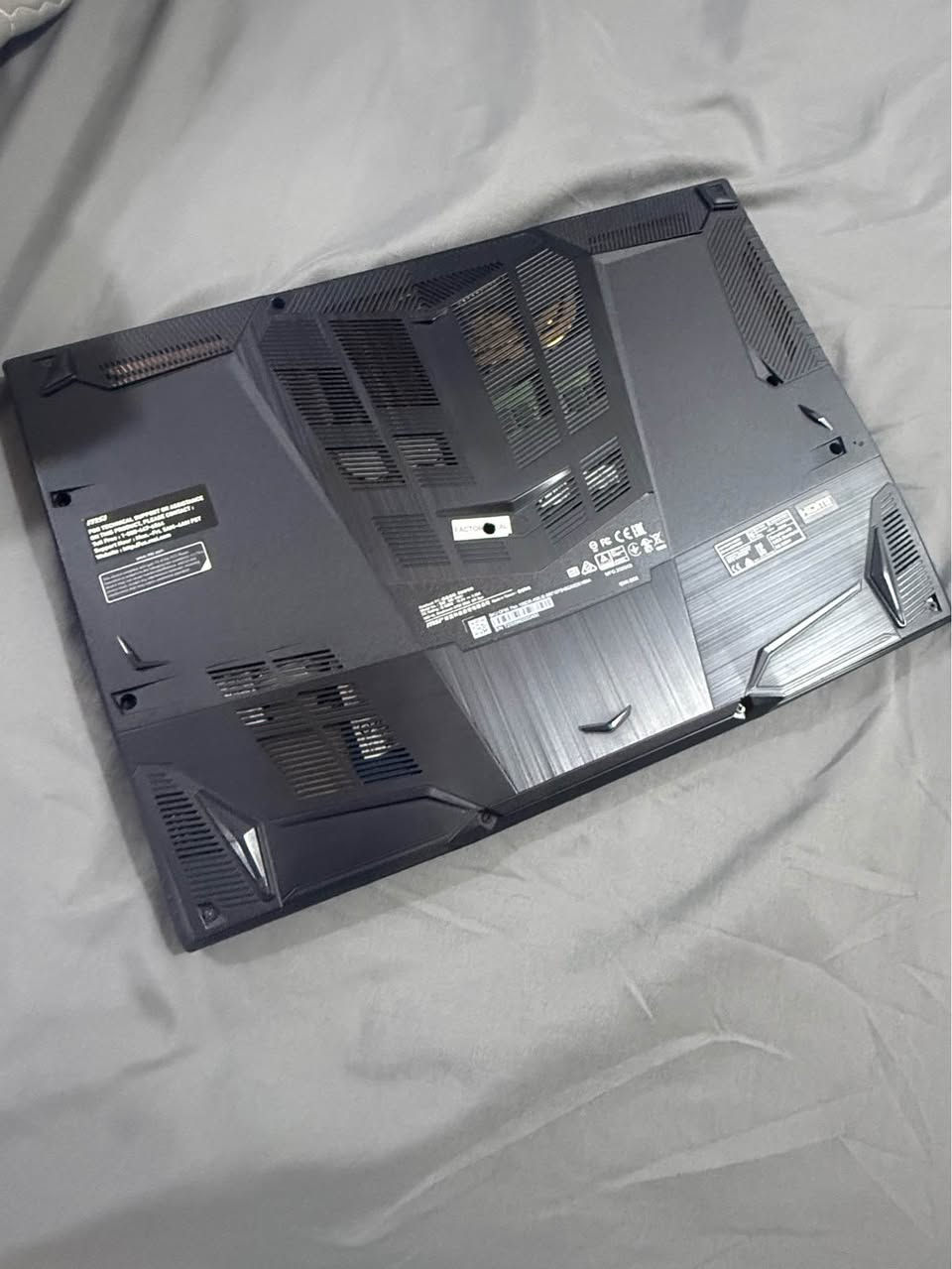 Laptop (msi)
MSI GF65 Thin
جيل 10
كارت شاشة 
Intel- Core i7-10750H داخلي
NVIDIA-Geforce GTX 1660 Ti  خارجي
Ram —16GB
Hard —-512GB 
Windows—11

0751197262 دهوك, العراق


**إذا كنت صاحب هذا الإعلان وتريد حذفه لأي سبب، رجاءا أرسل رسالة إلى الدعم الفني**