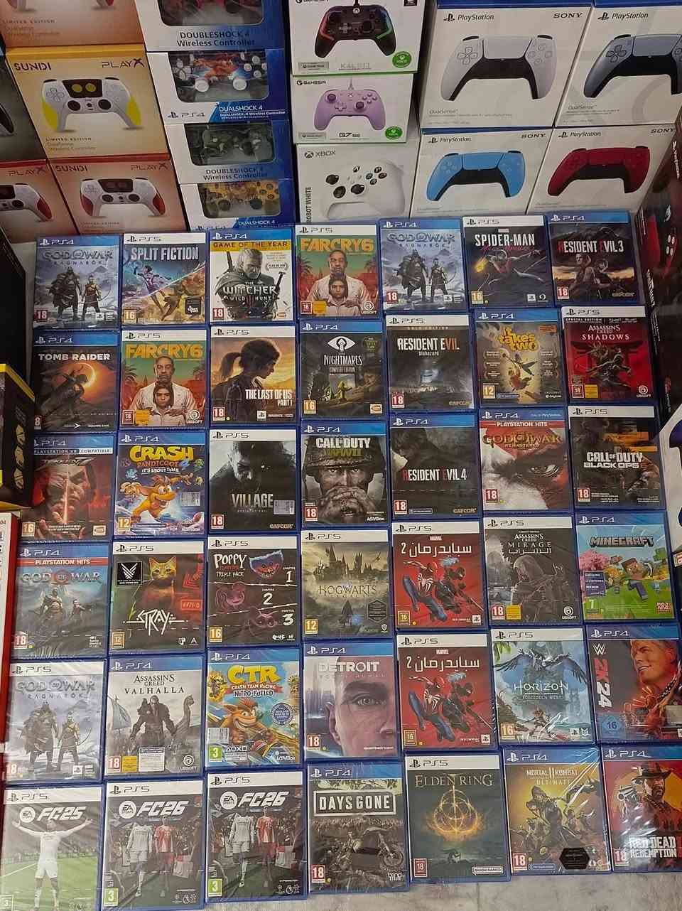 متوفر تأجير وبيع ومراوس وشراء اقراص PS5
ومتوفر تأجير PS5 مع جويستكين اصليات وقرص PS5 انت تختارة اي لعبة ابالك موجودة وايضاً كل منصات الرفاهية مفتوحة مثل
 NETFLIX وOSN وDISNEY وSHAHID بأعلى الباقات كل هذا يوم كامل 24 ساعة ب(10 الاف)
3 ايام خصم
7 ايام خصم اقوى والعاب اكثر
ومتوفر ايضاً بطاقات بلس 
امريكي - اماراتي - تركي
من 10 دولار الى 100 دولار
ومتوفر بطاقات تفعيل 
NETFLIX ULTRA - SHAHED VIP - OSN- DISNEY
شهر - 3 اشهر - 6 اشهر - سنة
🔥 بأسعار مناسبة ورمزية جداً 🔥
✨ تجربة مجانية قبل التفعيل ✨
للتفاصيل اكثر مراسلة الصفحة او التواصل :
*********** 
***********
