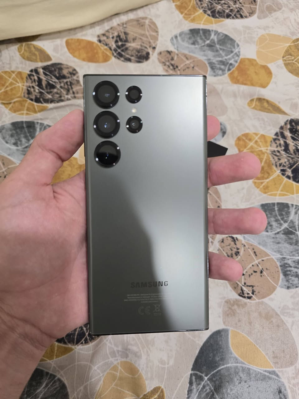 السلام عليكم
سامسونج S23 الترا زيتوني عربي شرق اوسط ذاكرة 256 العشوائية نسخة ال 12 كيكا دبل خط كارتون والكيبل موجود دبوس الشريحة موجود حتة وصل الشراء سعر 725 مكاني بغداد الكرخ


**إذا كنت صاحب هذا الإعلان وتريد حذفه لأي سبب، رجاءا أرسل رسالة إلى الدعم الفني**