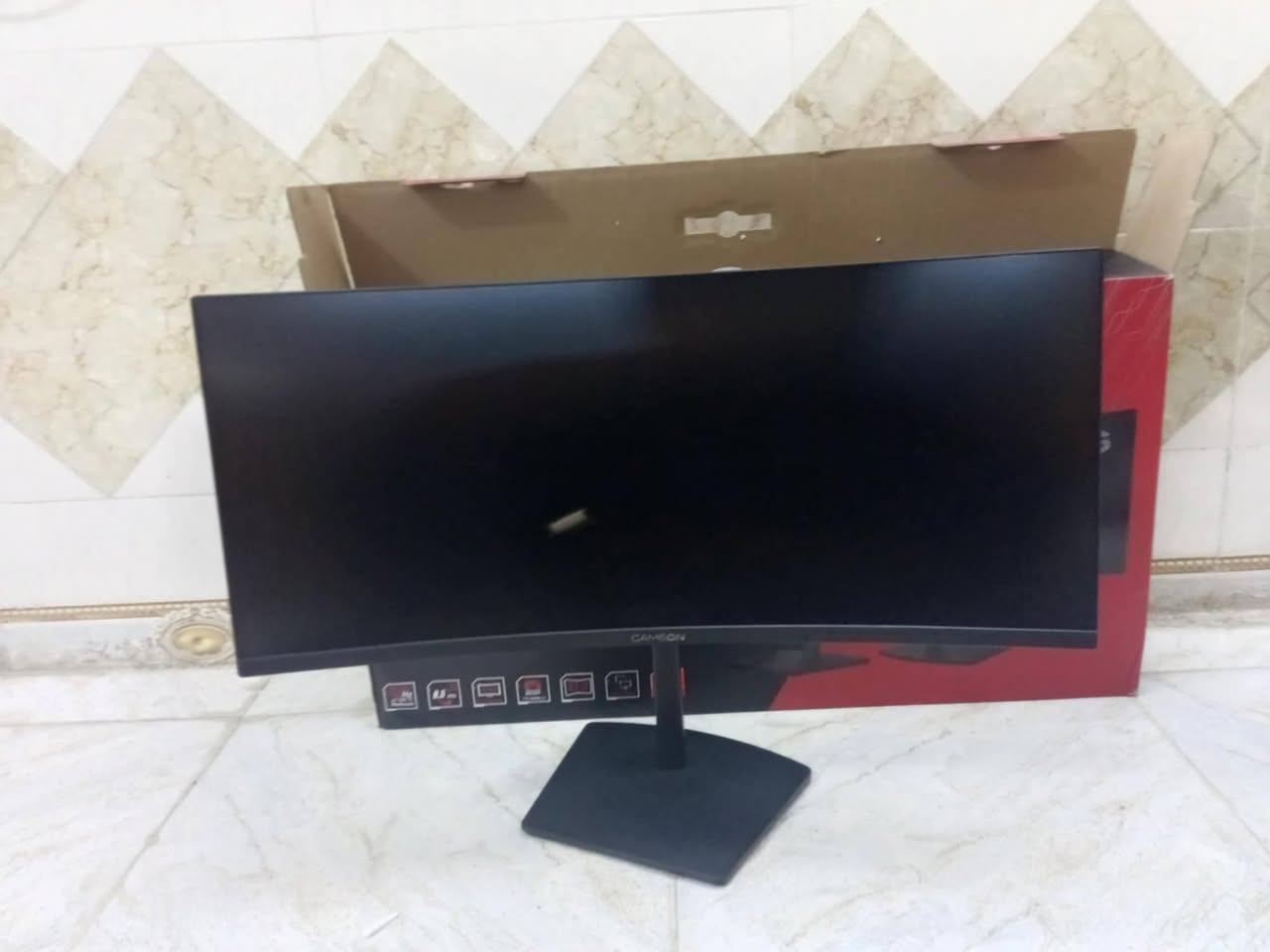للبيع شاشه التراويد 34
GAMEON GOC34WQHD180VA Spectra Pro Series 34" WQHD, 180Hz, MPRT 0.5ms, HDMI 2.1, Fast VA Panel Curved Gaming Monitor 1500R 21:9 (Supports PS5 VRR) - Black
نظيفه جدا مستخدمه اقل الشهر 
شرط الجديد كل اغراضه كامله
مكان بغداد البياع 
***********
الي تخدمه يراسلني واتساب
توصيل محافظات اعتذر
