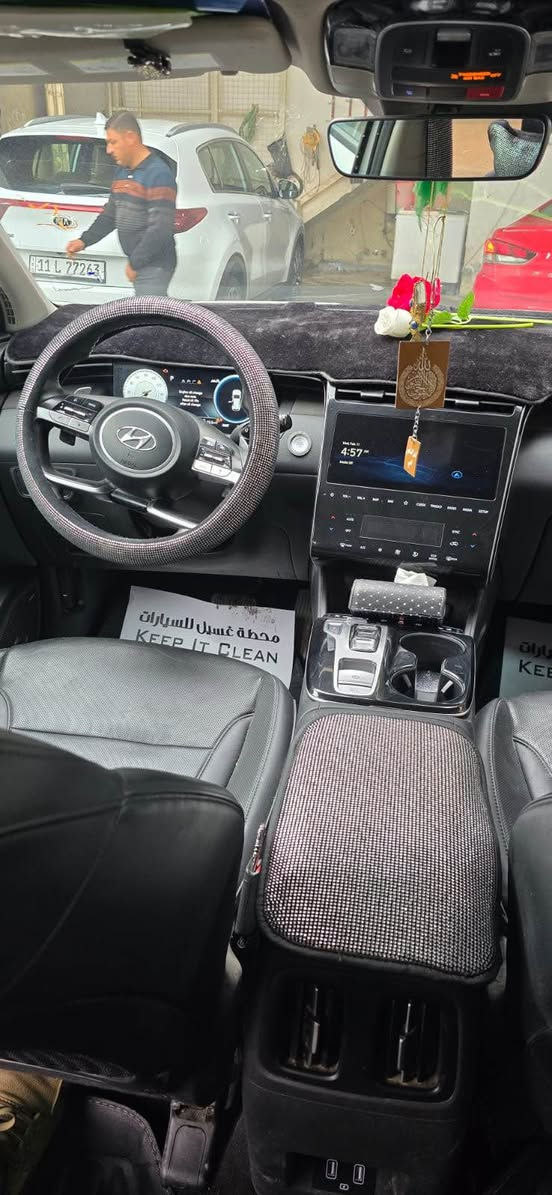 السلام عليكم
 توكسان  موديل 2023  ابيض 🤍
بدون ايرباك ✅
ماشيه 22 الف 

المواصفات LIMITED VIP  1/1
1- بصمة تشغيل 
2- بصمة أبواب لمس دخول ذكي 
3- بنوراما 
4- صندوق كهرباء 
5- كامرات 360 درجة 
( جانبية - أمامية - خلفية ) 
6- كامرات مع الأشارة 
7- السيارة تتقدم وترجع بالبصمة 
8- تبريد تدفئة كشنات أمامية 
9- كشنات جلد لون أسود ملكي 
10- كشنات كهرباء 
11- أضواء محيطية  
12- كشنات خلفية هيتر 
13- مرايات تعتيم ذاتي 
14- أبل كار بلي 
15- أندرويد أوتو 
16- شاشة دجيتل 3 أشكال للقيادة 
17- أشاير ترحيب 
18- أضواء أمامية LED زنون 
19- أضواء خلفية LED
20- قطعتين تبريد 
21- أشارات بالمري
22- گير دگم 
23- شفتات ستيرن وتحكمات 
24- تدفئة ستيرن
25- محرك 2500المرغوب 
26- هاند بريك بصمة 
27- شحن واير ليس 
28- منافذ شحن 
29- أوتو هولد 
30- تشغيل عن بعد 
31- حساسات  أمامية وخلفيه
32- رادار أمامي رادار خلفي رادار جانبي 
33- نقطة عمياء .
الحادث مرفق بالمنشور شبر بالبنيد وتبديل جامة البنراما بدون دواخل شرط وبدون ايرباك ✅
بابل
السعر : 210 $ 
للاستفسار
*********** المحاويل, بابل
