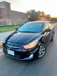 اكسنت مديل ٢٠١٤  وارد امريكي حادث سياره حافت جاملق فقط سعر ٧٢ ورقه بدو...