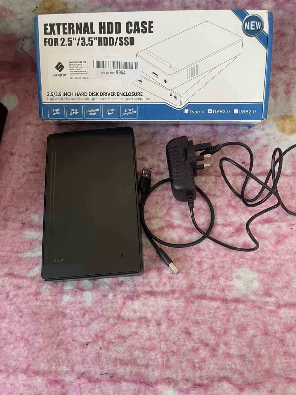 هارد خارجي (External HDD Enclosure)
السعر 15

يوجد توصيل


**إذا كنت صاحب هذا الإعلان وتريد حذفه لأي سبب، رجاءا أرسل رسالة إلى الدعم الفني**