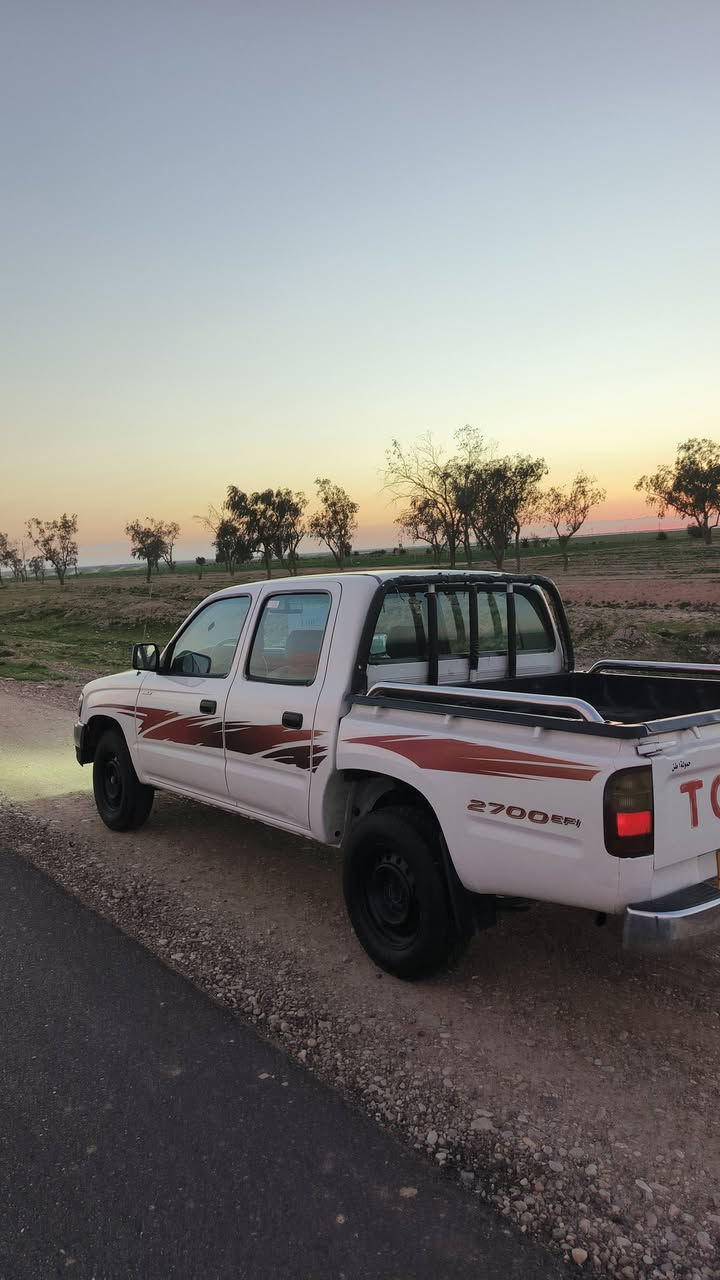 تيوتا  دبل قمارة موديل 2001
رقم اربيل مكفوله كفالة عامه وضع شركه كير محرك اكسل مكفول تدفئه وتبريد باور ستيرن كشن منفصل تخم تاير مكاني ديالى 
***********
***********
